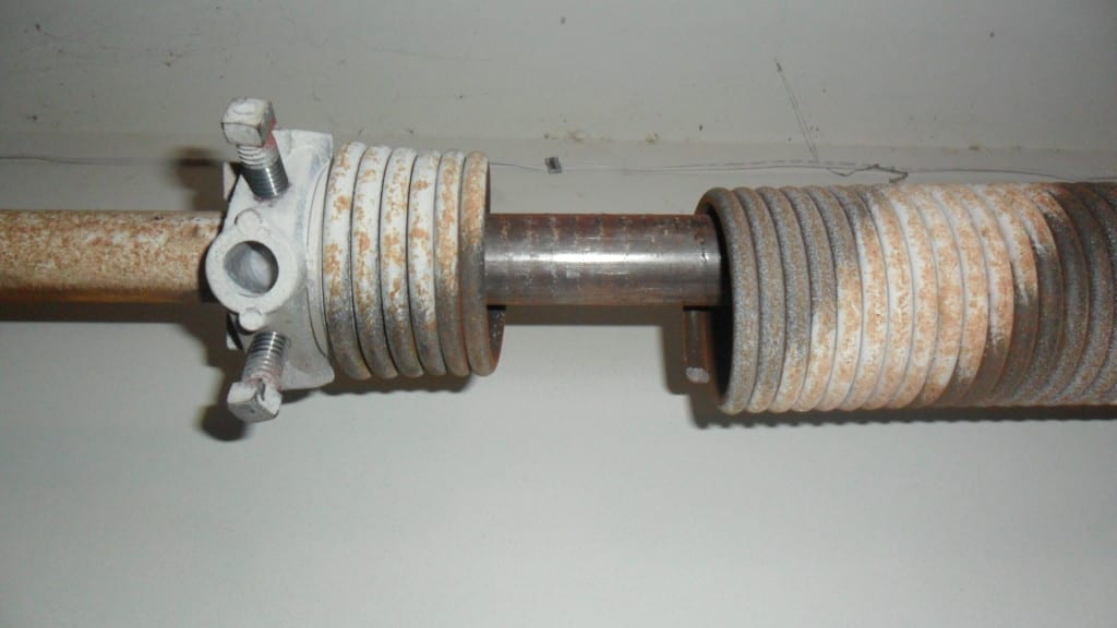 Broken Garage Door Spring Braun Shaenfield Alamo Ranch Helotes