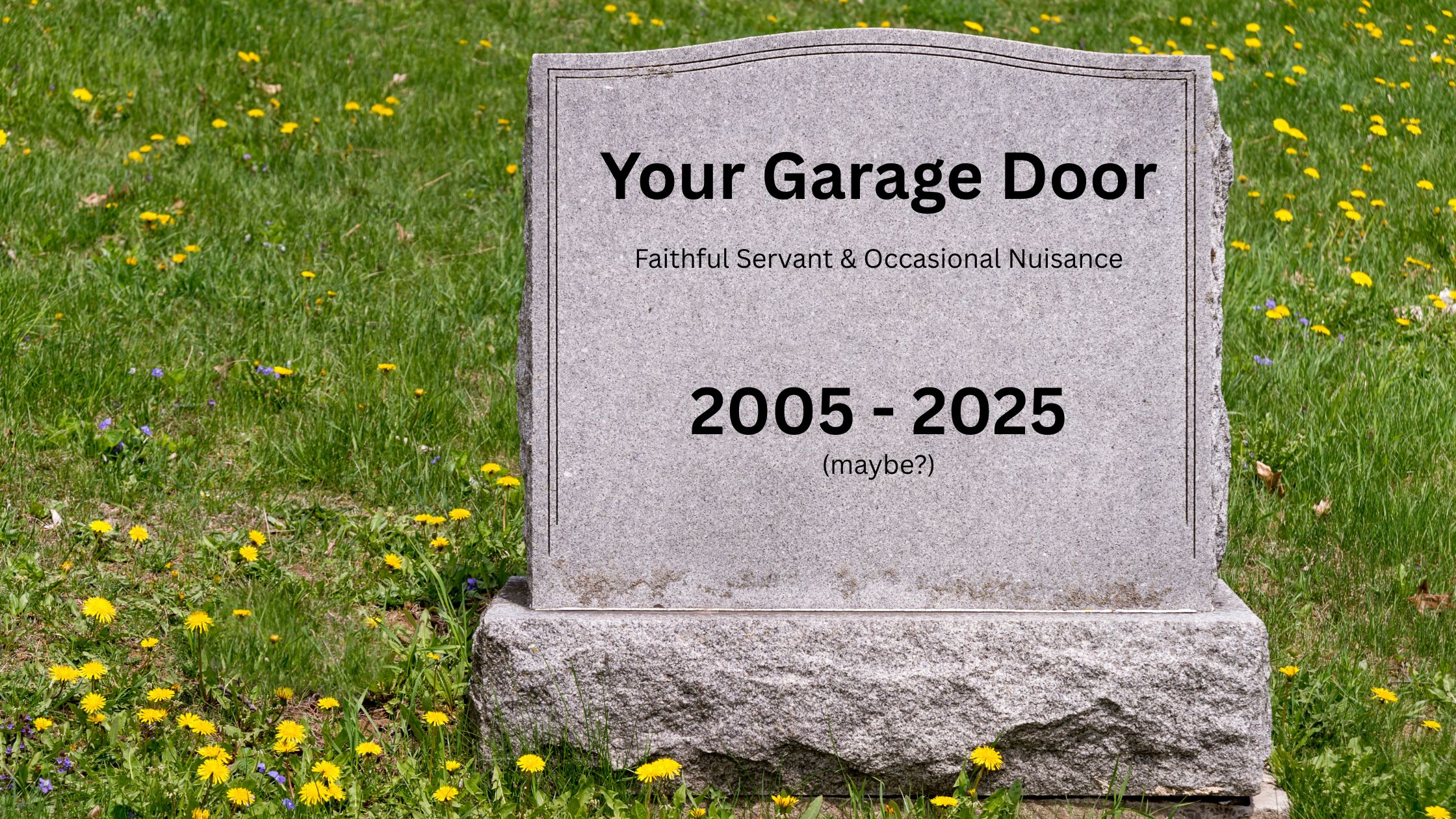 san antonio garage door lifespan