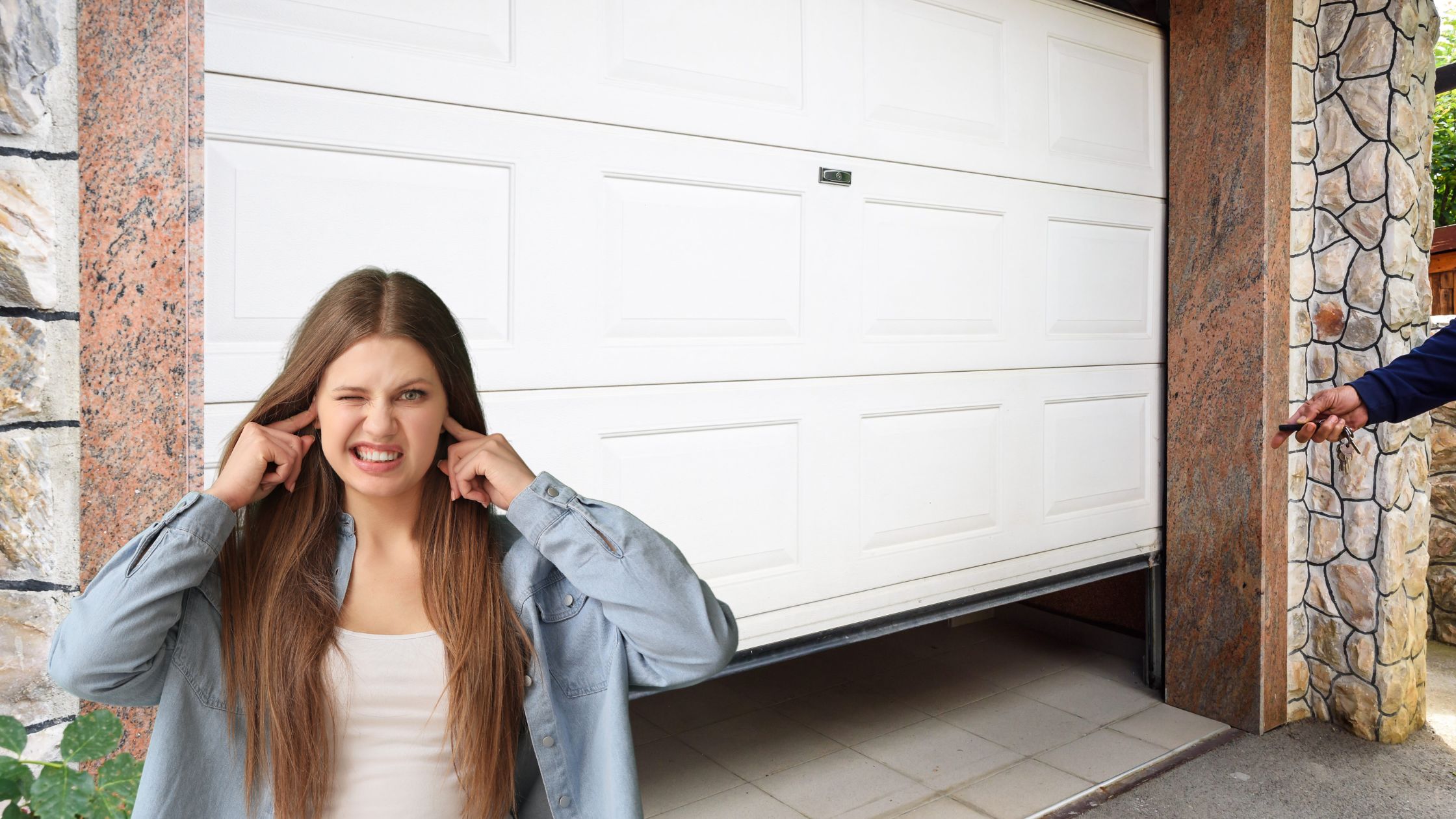 san antonio noisy garage door fix